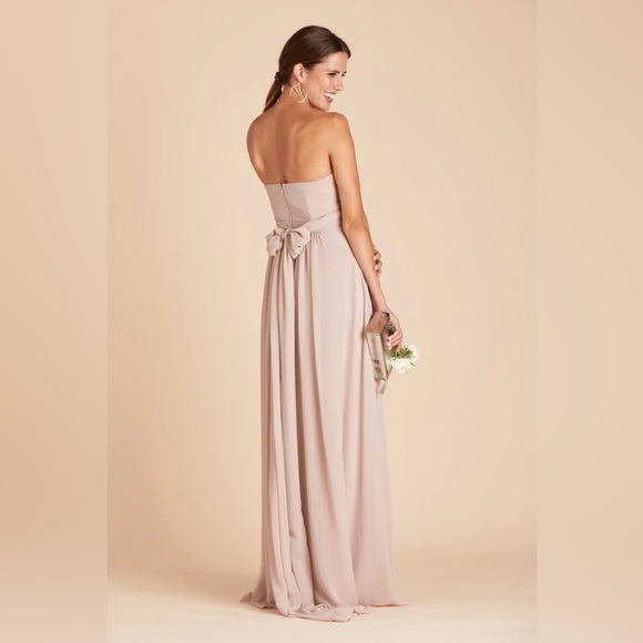 BIRDY GREY - GRACE CONVERTIBLE DRESS - CHIFFON TAUPE - Picture 3 of 10